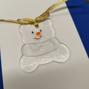 Novoletna voščilnica medvedek 2025